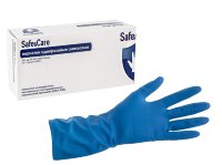 Перчатки  SafeCare, латексные,неопудренные,особо прочные M