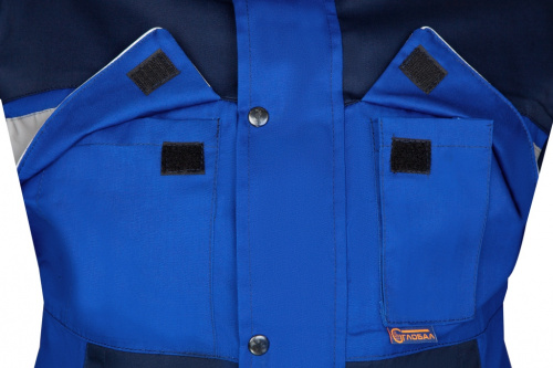 Костюм "Орион": куртка, полукомбинезон (синий с васильковым и СОП), ткань Смесовая фото 7