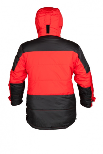 Куртка "Глобал Плюс" утепленная (красный с черным) ткань Dewspo фото 3