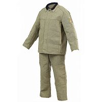 Костюм сварщика утеплённый: куртка, брюки, ткань Брезент 550гр/м2