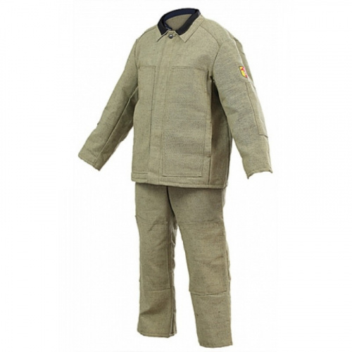 Костюм сварщика утеплённый: куртка, брюки, ткань Брезент 550гр/м2