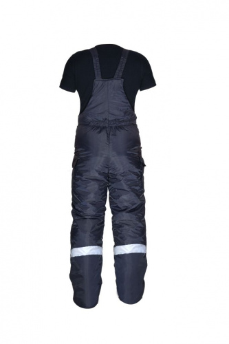 Костюм "Метеор Плюс": куртка, полуком, утепленный (т.син с чёрным и СОП), ткань Оксфорд фото 3