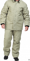 Костюм сварщика:утепленный,куртка, брюки, тк. брезент 480 г/кв.м  120-124/182-188