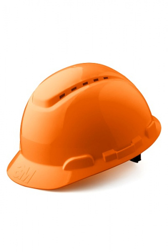 Каска защитная 3M™ H-700C (H-700C-OR) оранжевая