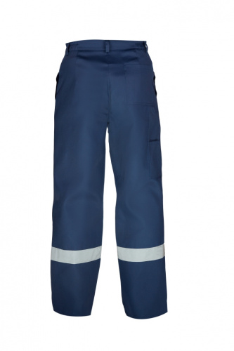 Костюм "Сургут": куртка, брюки (тёмно-синий с васильковым и СОП), ткань Смесовая фото 5