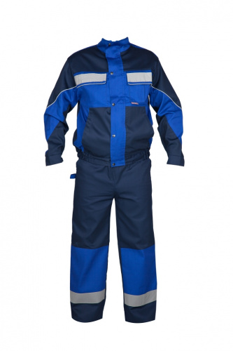 Костюм "Орион": куртка, полукомбинезон (синий с васильковым и СОП), ткань Смесовая фото 6
