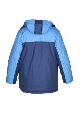 Куртка "Фристайл" женская, утепленная (синяя с голубым), ткань 100% п/э фото 2